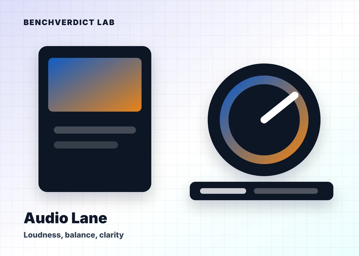 Audio Lane BenchVerdict lab visual