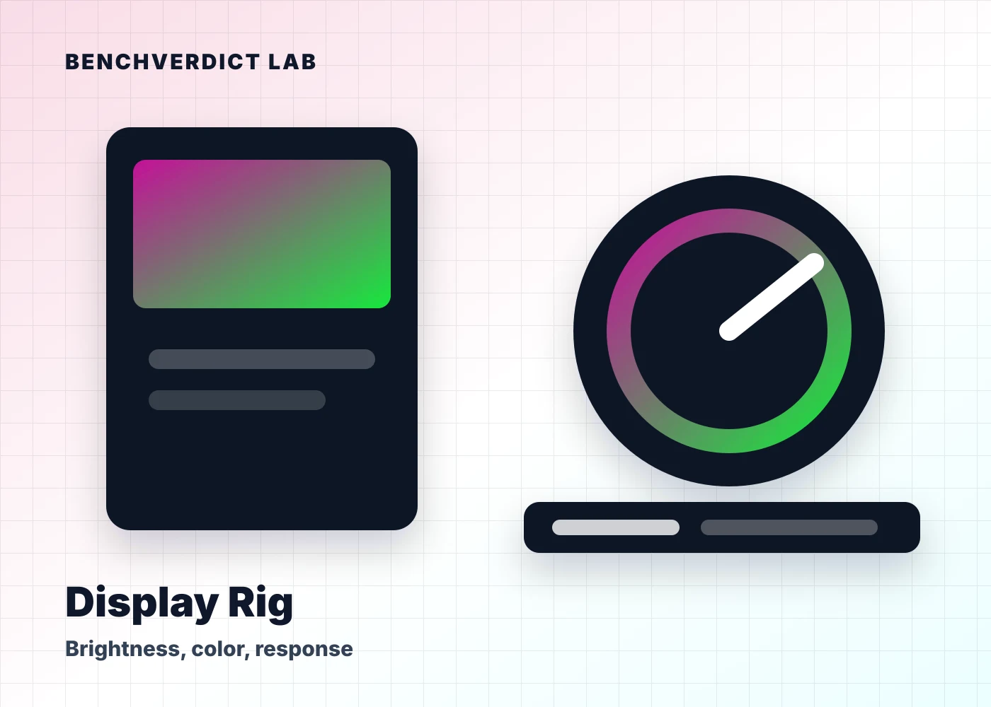 Display Rig BenchVerdict lab visual