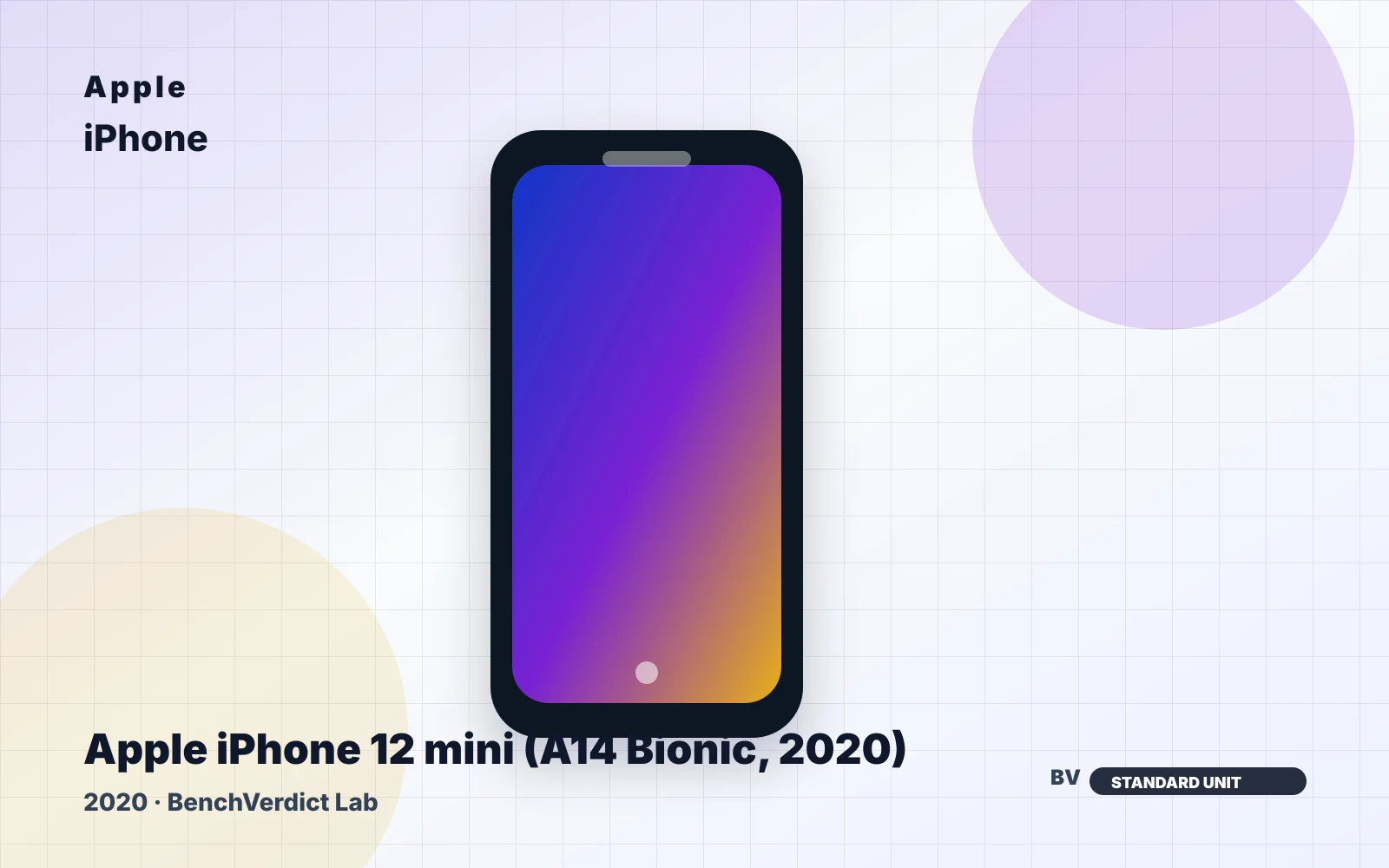 Apple Apple iPhone 12 mini (A14 Bionic, 2020)