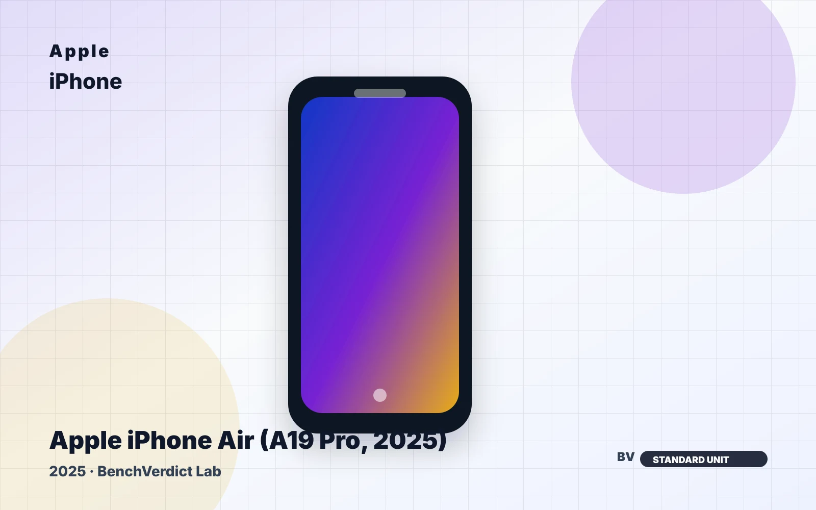 Apple Apple iPhone Air (A19 Pro, 2025)