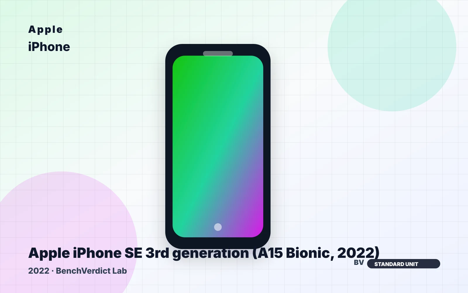 Apple Apple iPhone SE 3rd generation (A15 Bionic, 2022)