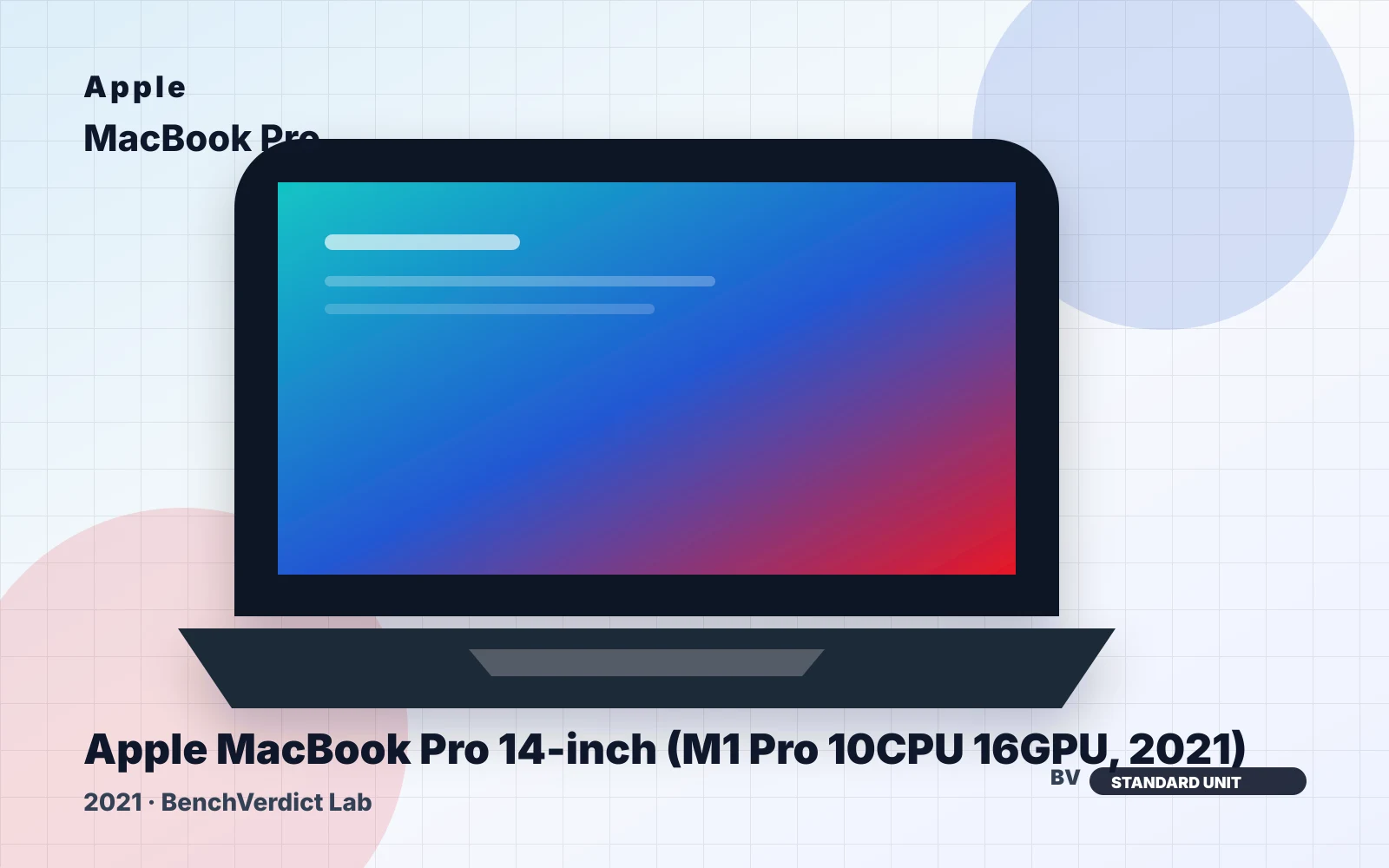Apple Apple MacBook Pro 14-inch (M1 Pro 10CPU 16GPU, 2021)