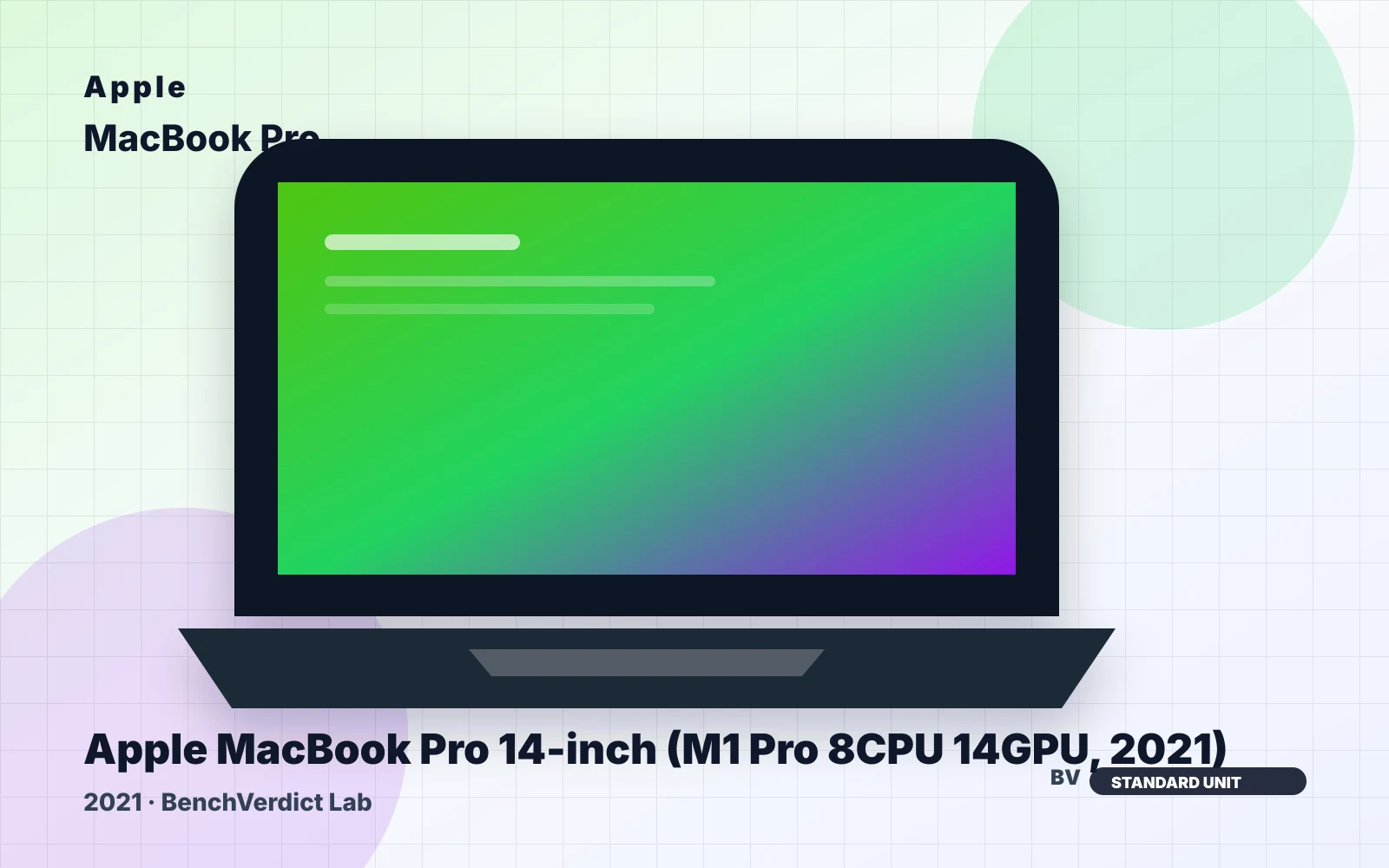 Apple Apple MacBook Pro 14-inch (M1 Pro 8CPU 14GPU, 2021)