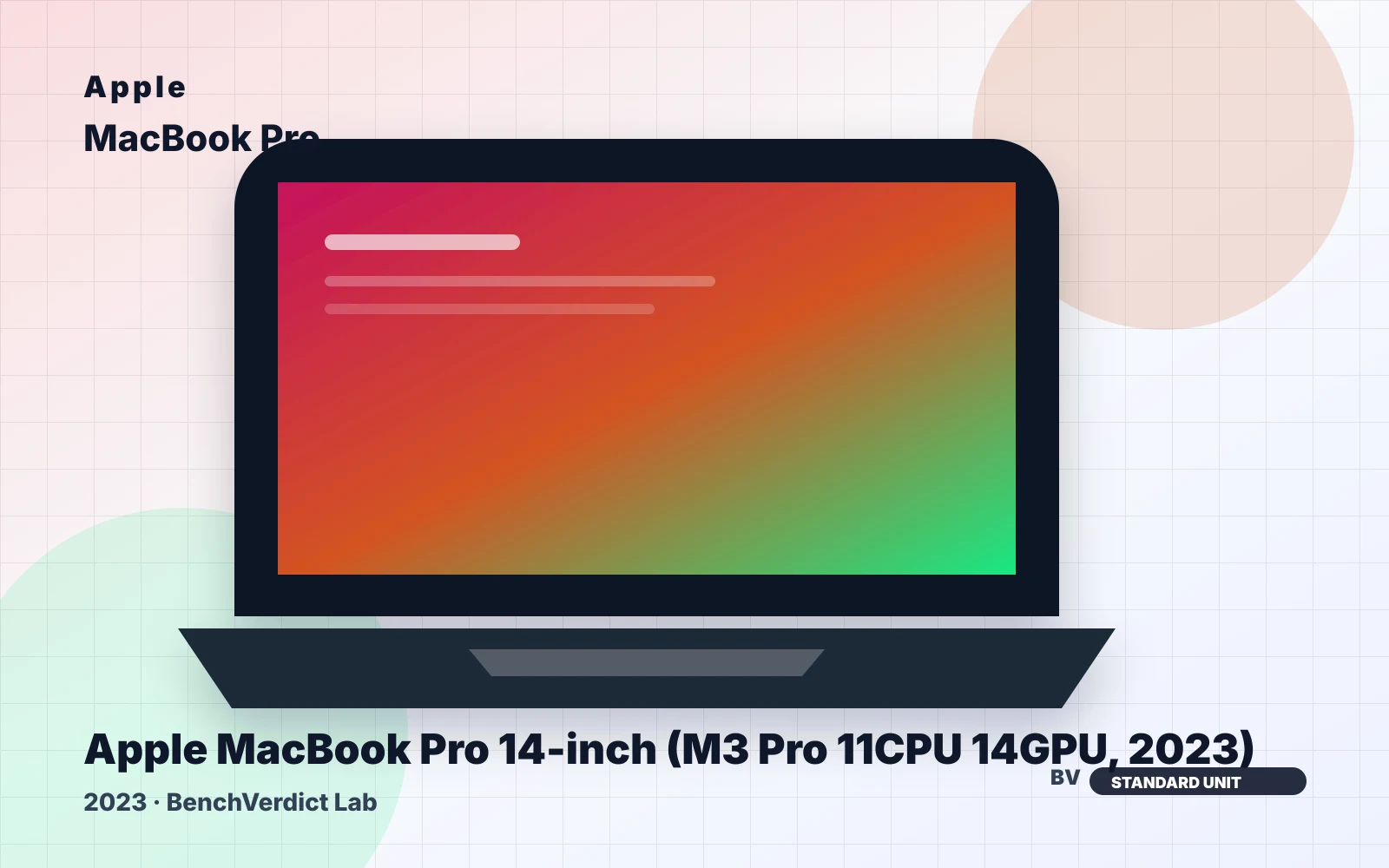 Apple Apple MacBook Pro 14-inch (M3 Pro 11CPU 14GPU, 2023)