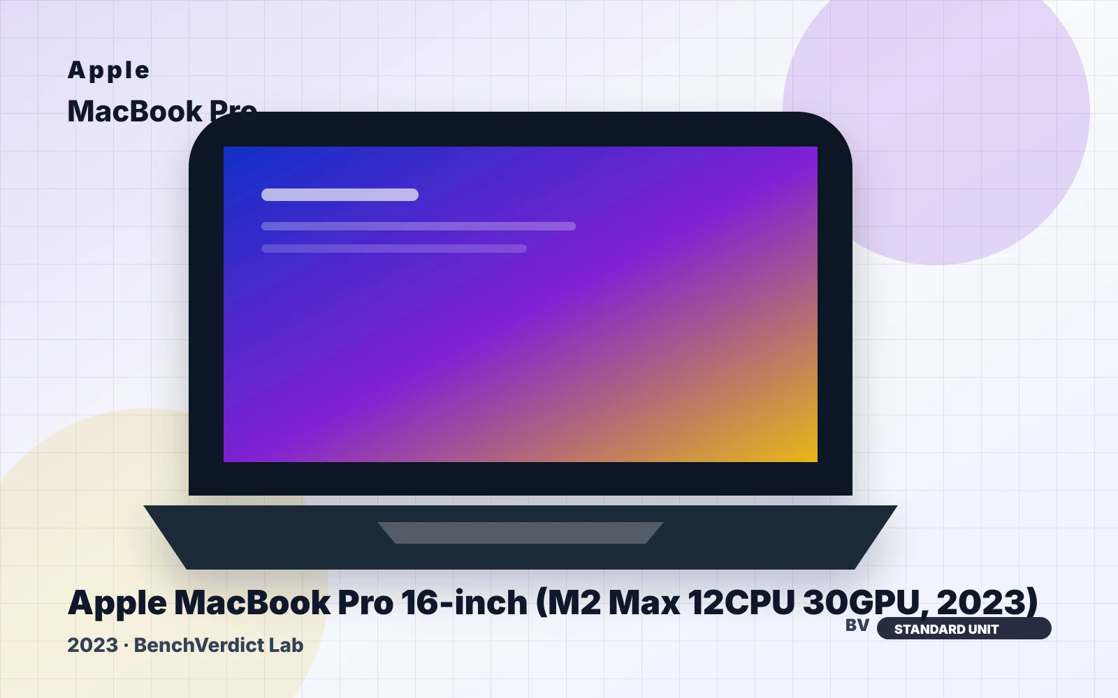 Apple Apple MacBook Pro 16-inch (M2 Max 12CPU 30GPU, 2023)