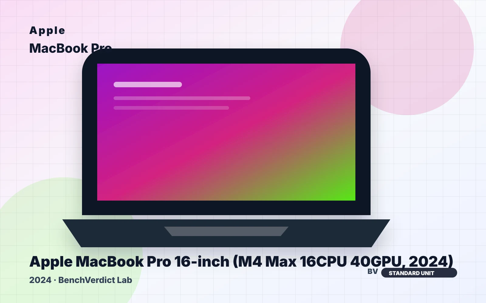 Apple Apple MacBook Pro 16-inch (M4 Max 16CPU 40GPU, 2024)