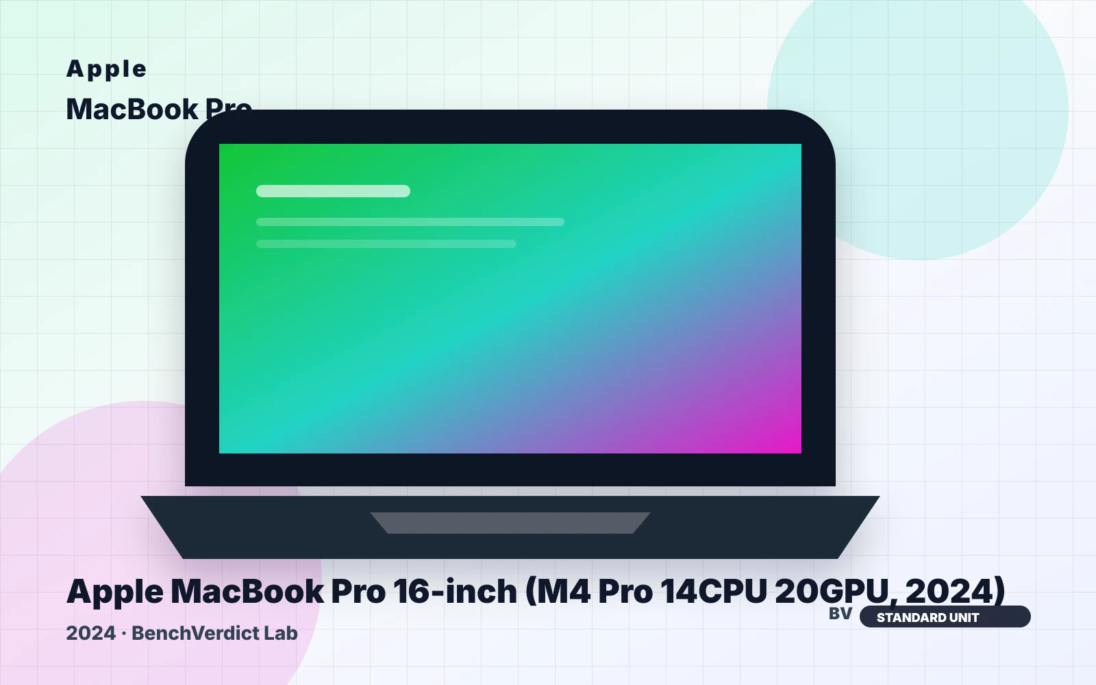 Apple Apple MacBook Pro 16-inch (M4 Pro 14CPU 20GPU, 2024)