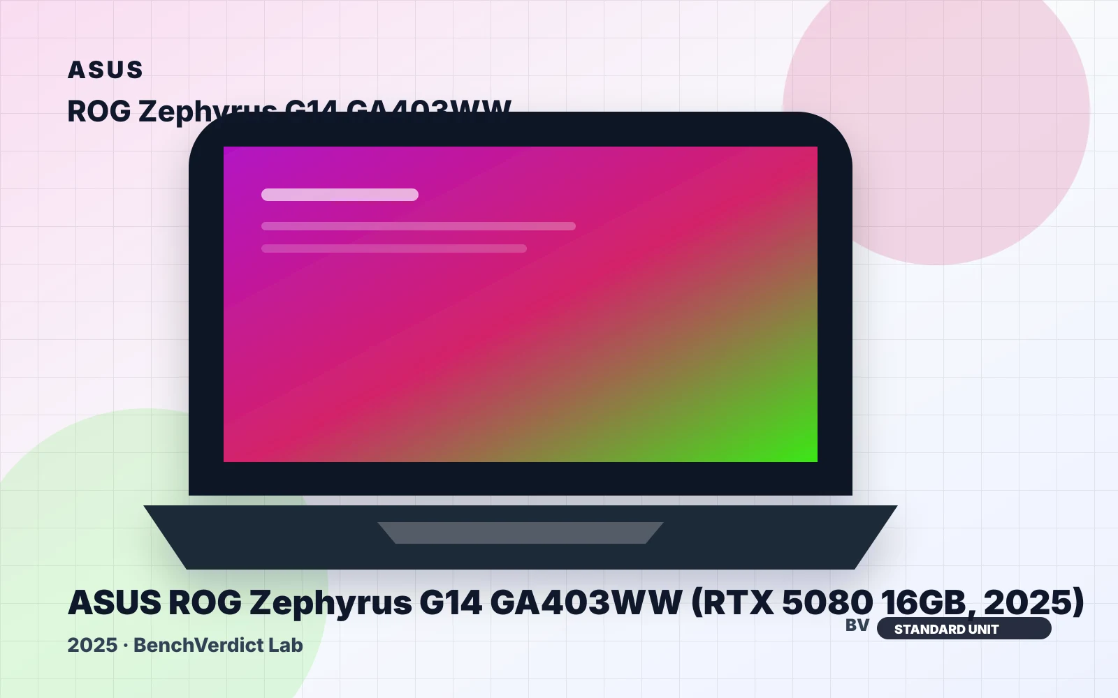 ASUS ASUS ROG Zephyrus G14 GA403WW (RTX 5080 16GB, 2025)